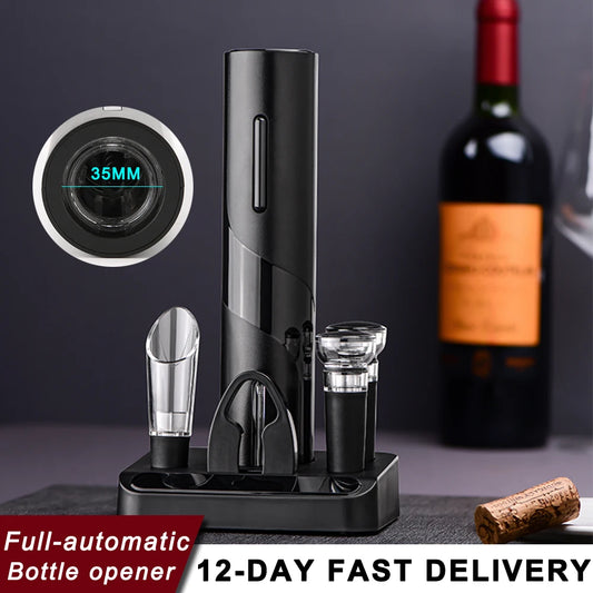 Rechargeable Electric Wine Opener with USB Charging Suit Kitchen Accessories