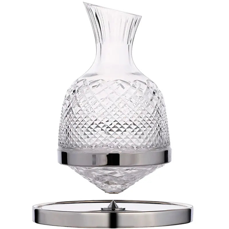 360 Rotating Crystal Wine Decanter - 1500ML