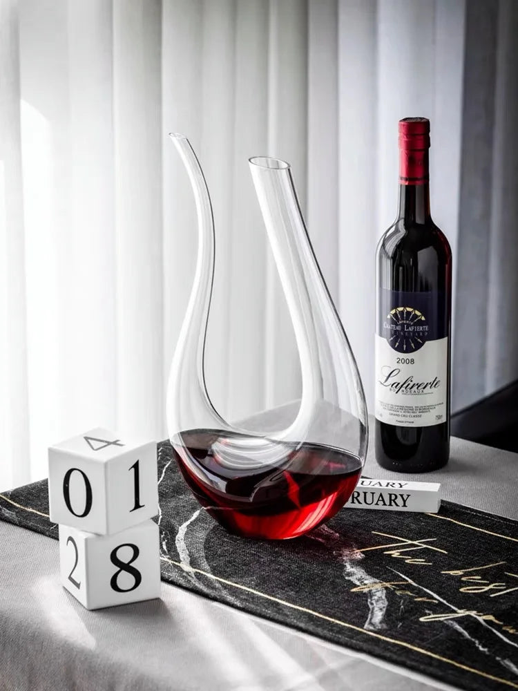 Large Red Wine Glass Decanter - 1500ml