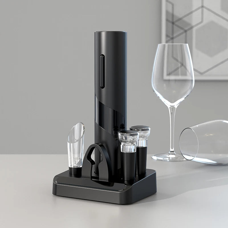 Rechargeable Electric Wine Opener with USB Charging Suit Kitchen Accessories