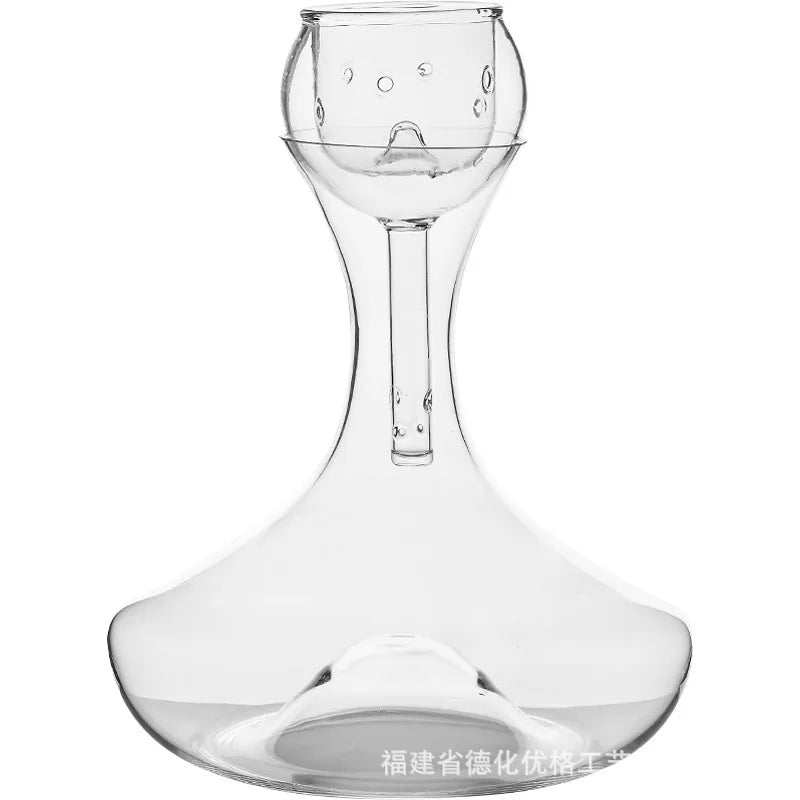 Wine Decanter with Quick Aerator